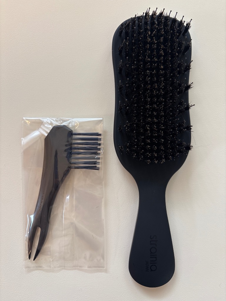 strainia ＜2025年8月下旬より発送分完売＞ ヘアブラシ 豚毛 猪