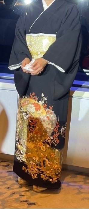 留袖 レンタル 黒留袖 フルセット 扇面 結婚式 江戸妻 母親 爆買