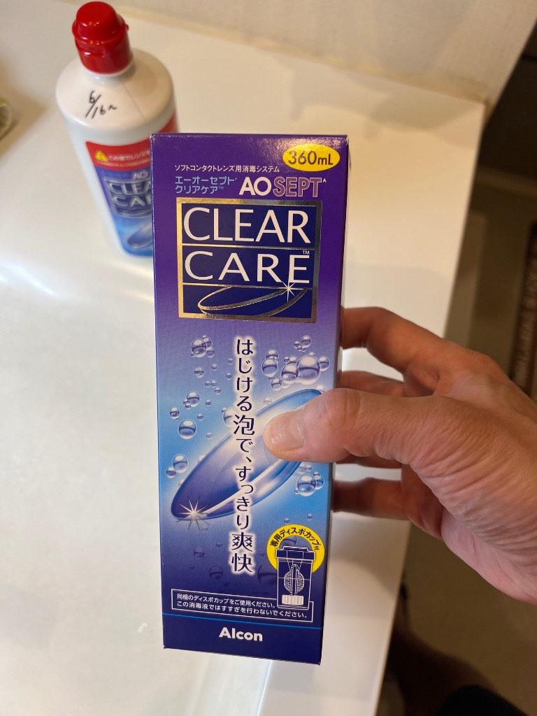 AOセプト アルコン エーオーセプト クリアケア 360ml×12本