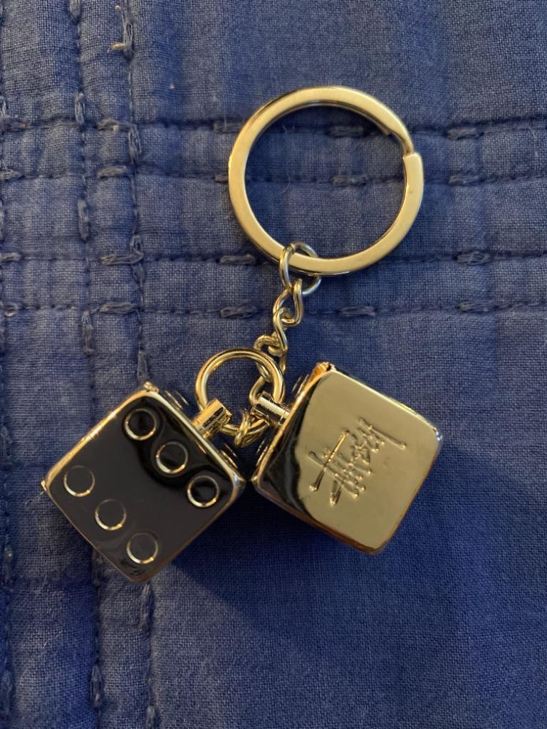 ステューシー キーホルダー STUSSY Metal Dice ( stussy keychain キー