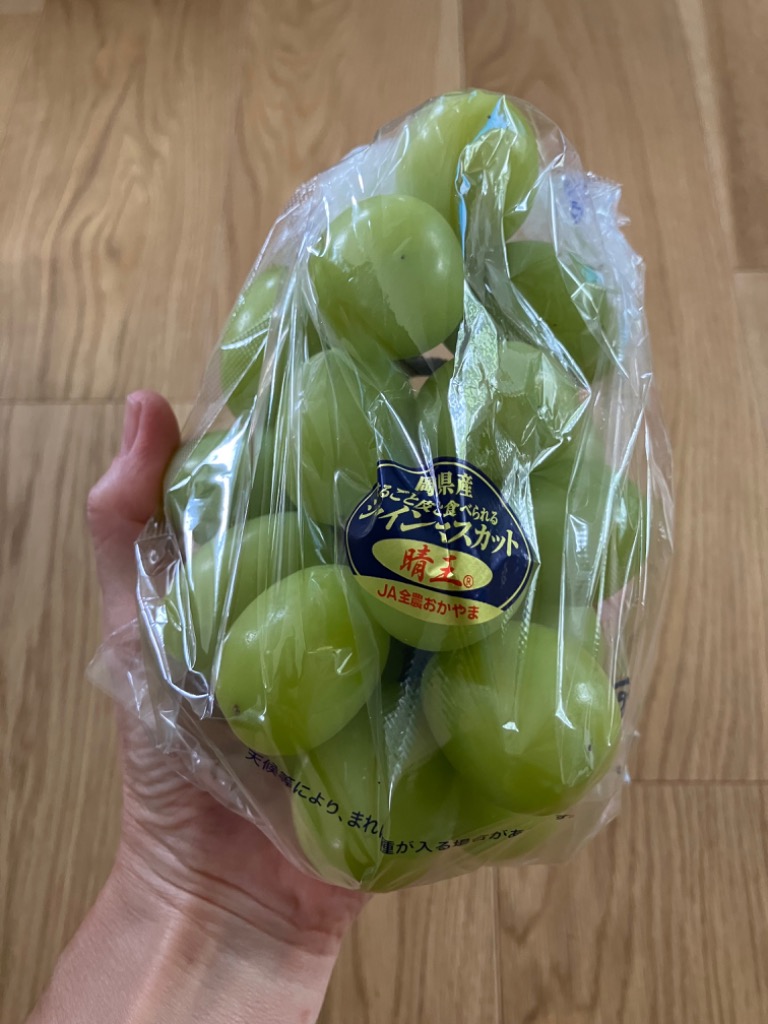 2025 ギフト岡山県産 シャインマスカット 晴王 赤秀品 2房(400g