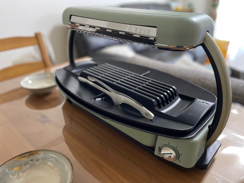 【専用】たんすぶんす様　アラジン グラファイトグリラー CAG-G13B(G) アラジン グラファイトグリラー グリーン CAG-G13B(G) 焼肉