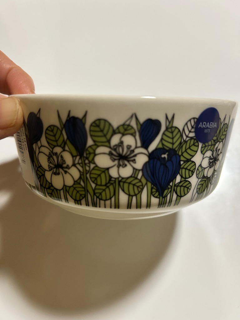 アラビア　クロッカス　ボウル＆マグ　3点セット ARABIA | Krokus Mug Color クロッカス ボウル13cm ブラック