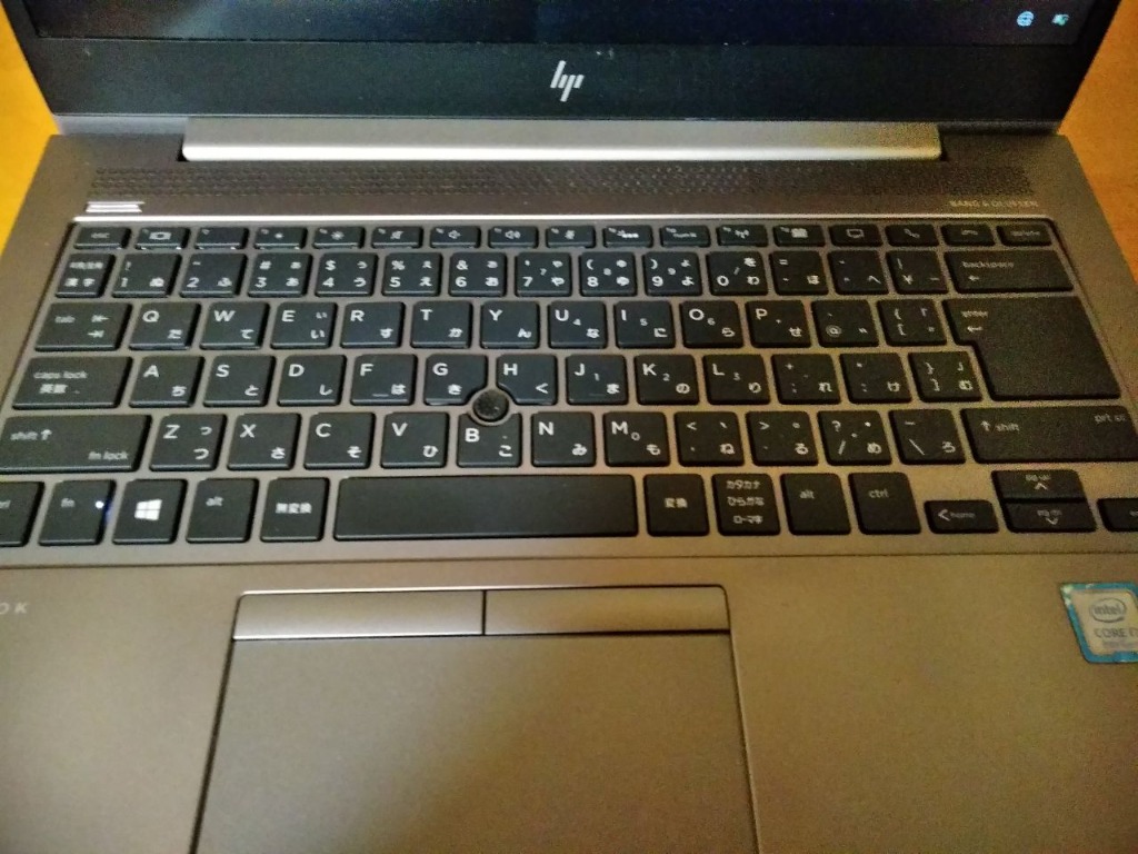 国内発送 HP ZBook 14U G5 G6 日本語キーボード 灰枠 バックライト搭載