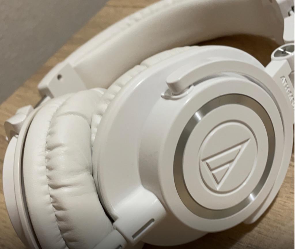 ATH-M50xWH オーディオテクニカヘッドホン　白　ホワイト audio-technica ATH-M50x WH(密閉ダイナミック型モニター