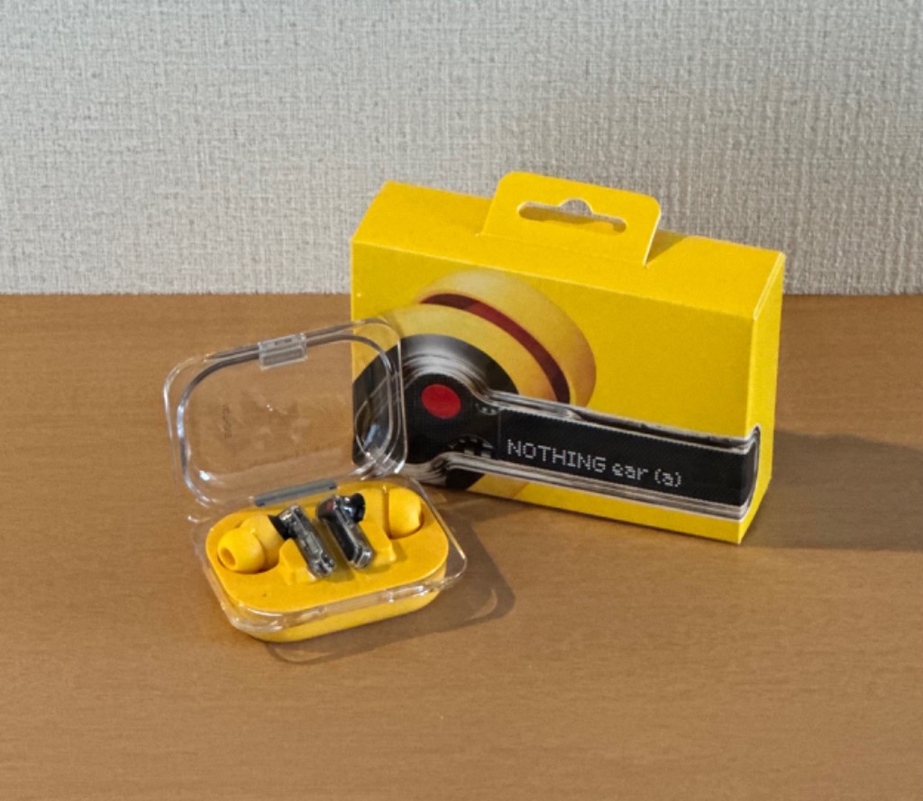 Nothing Ear(a) Yellow(イエロー)(2024年最新モデル)(国内正規品 