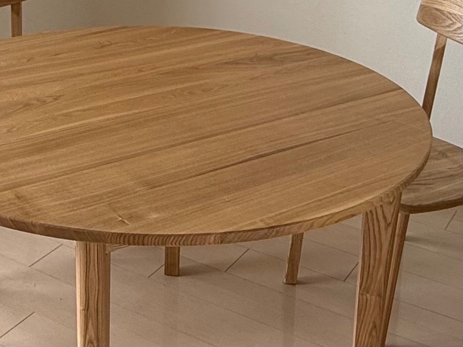 北欧風 ダイニングテーブル 単品 丸テーブル 105 円形 4人用 2人