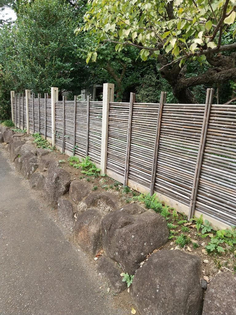 タカショー 黒竹 寸1×2m 25本入 55311200 1束（直送品） - アスクル