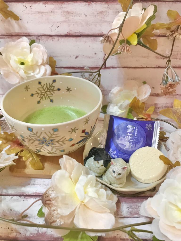 a349 茶碗 雪華 中村 華峰  未使用　茶道具　茶道　抹茶茶碗 〇【茶器/茶道具 抹茶茶碗】 雪華紋 中村華峰作 – 今屋静香園