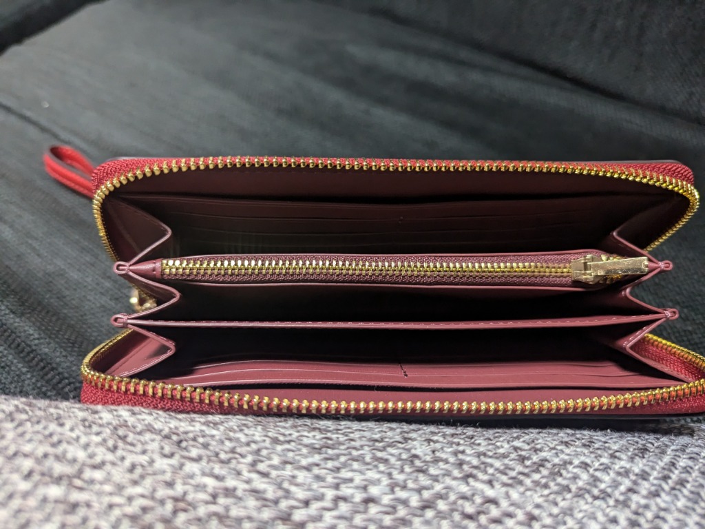 COACH コーチ 財布 長財布 FC4452 C4452 ブラウン×1941レッド COACH コーチ 財布 長財布 FC4452 C4452 ブラウン×1941レッド