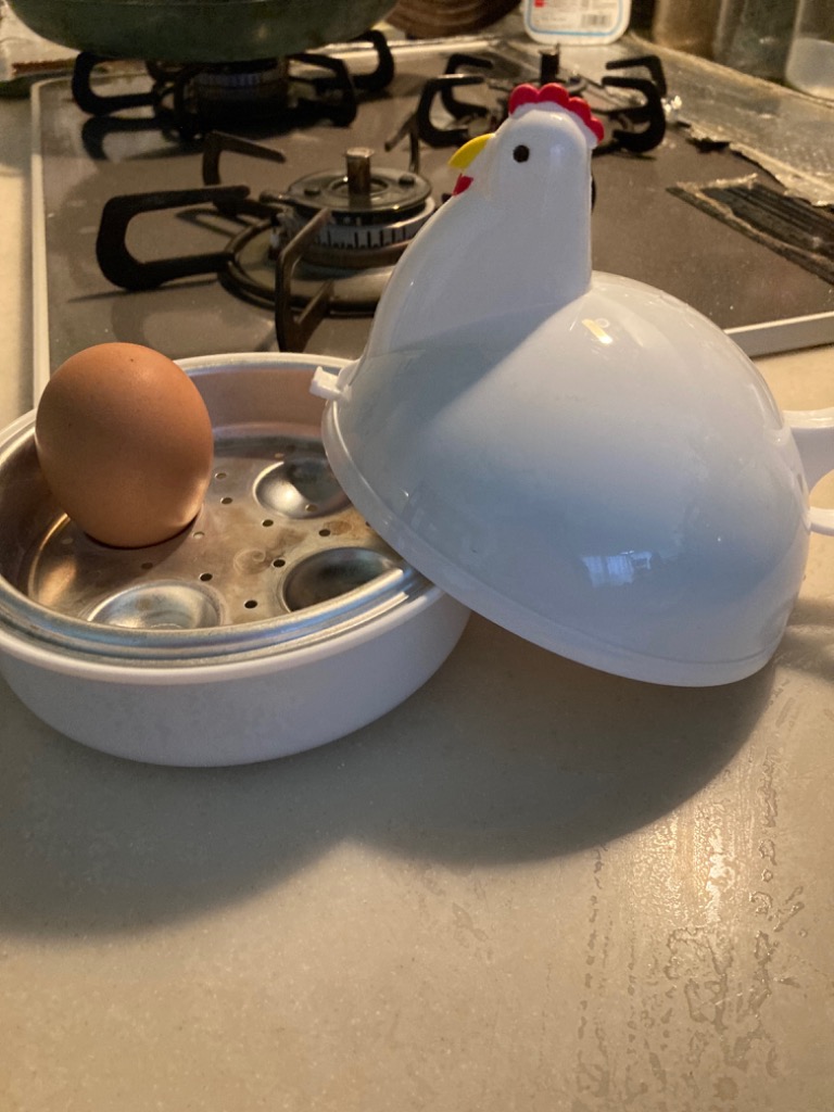 新色発売】 ゆでたまご器 たまごタイプ ニワトリタイプ ゆで卵