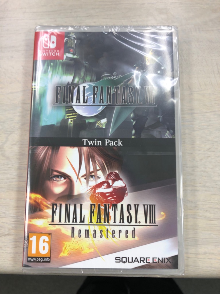 Final Fantasy VII & VIII Remastered Twin Pack -ファイナルファンタジーVII &VIII リマスタード  (輸入版 - UK) - Switch パッケージ版【新品】