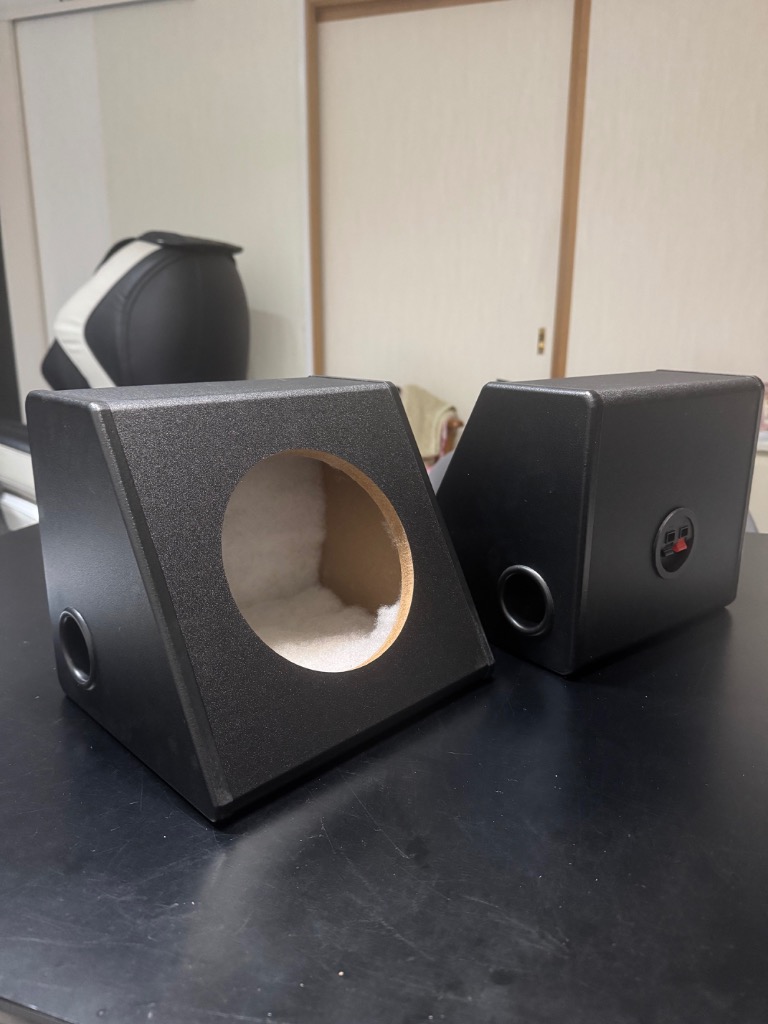 6.5インチ用 スピーカーボックス BOX カースピーカー リア 穴径 14cm