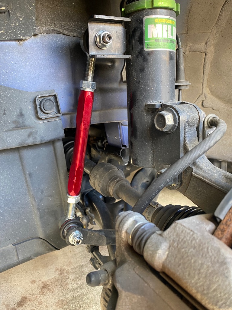 左右セット】調整式 スタビライザーリンク 汎用タイプ M10 220mm