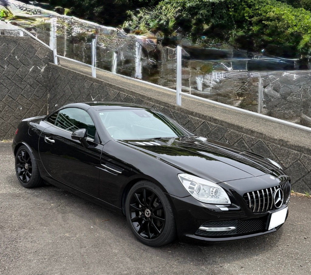 ベンツ SLKクラス R172 前期 パナメリカーナ グリル AMG GTR GT ルック