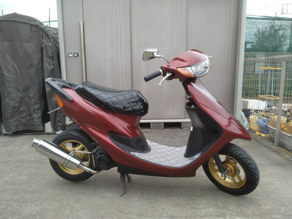 重低音サウンド ステンレス マフラー AF34 AF35 ライブディオ ZX