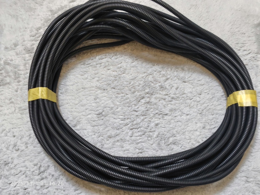 品番EL40☆ 配線チューブ 内径5mm 5φ 全長20m コルゲートチューブ