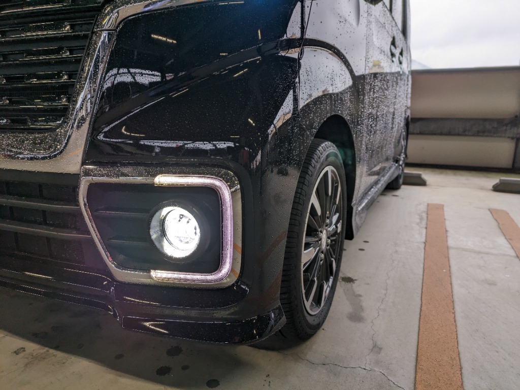 MK53S スペーシアカスタム LED フォグランプ デイライト