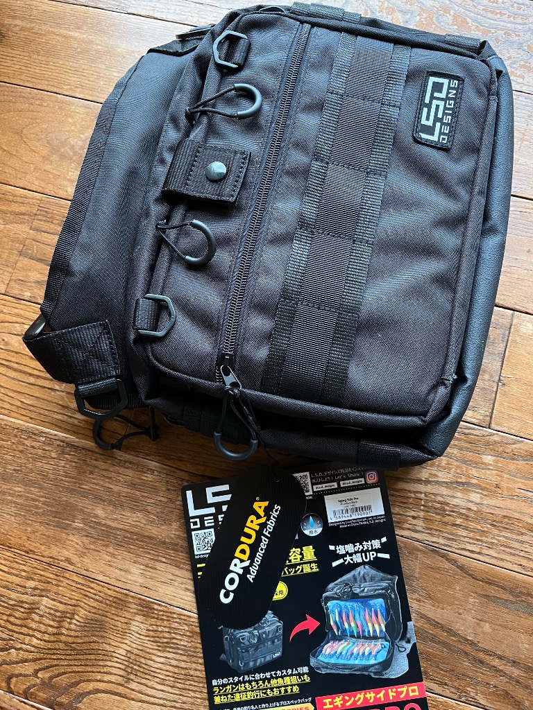 L.S.D. ○LSDデザイン エギングサイドプロ コーデュラブラック
