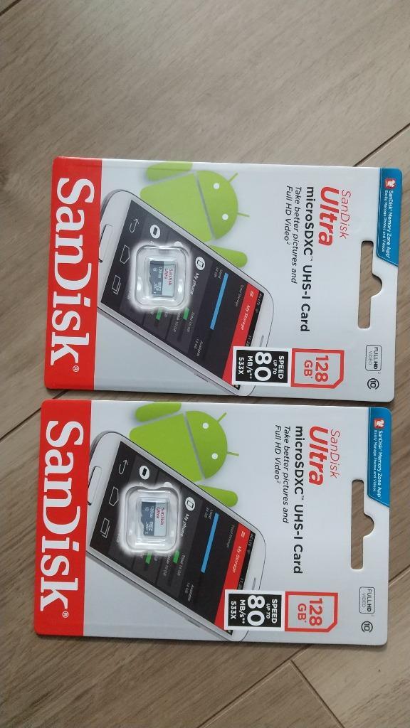 2枚以上がお買い得 SanDisk マイクロSDカード SDXC 128GB 80MB/s UHS-I SDSQUNS-128G-GN6MN  :0500454001:Get Shop Yahoo!店 - 通販 - Yahoo!ショッピング