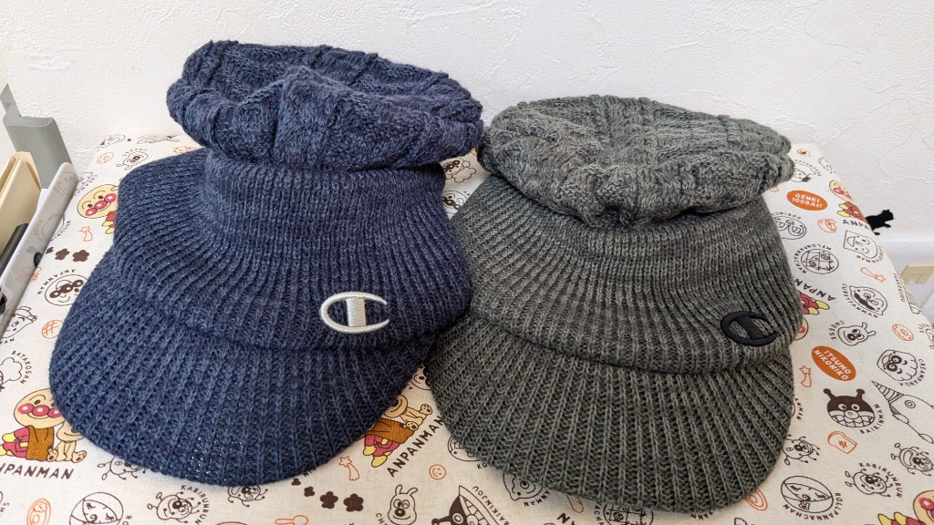 Champion つば付き ニットキャップ チャンピオン ミックス