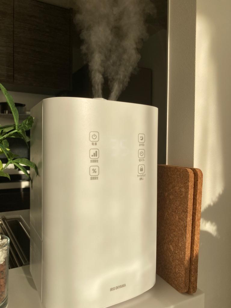 新品未使用　IRIS OHYAMA 上給水ハイブリッド加湿器 アイリスオーヤマ 上給水式ハイブリッド加湿器 550ml | ヤマダ