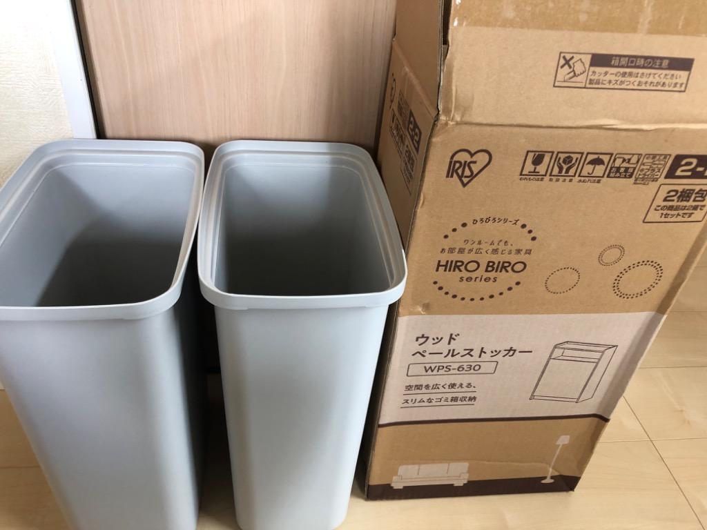 IRIS OHYAMA ゴミ箱 おしゃれ 分別 キッチン アイリスオーヤマ