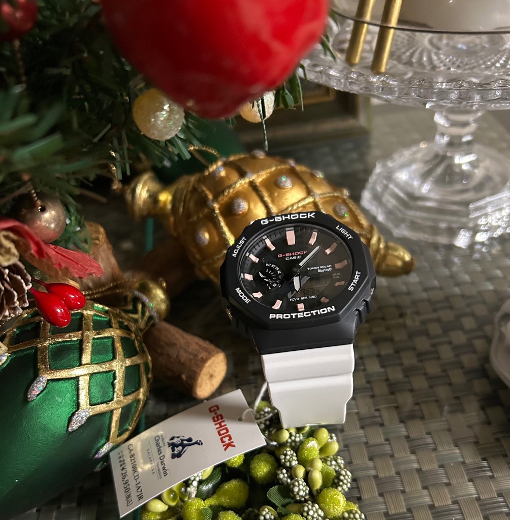 【美品】G-SHOCK ダーウィン財団コラボ GA-B2100CD-1A7JR G-SHOCK カシオーク Gショック ダーウィン財団コラボ 限定