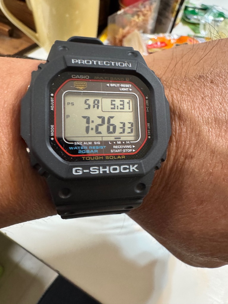 カシオ G-SHOCK GW-M5610U-1ER タフソーラー電波腕時計 χA5996