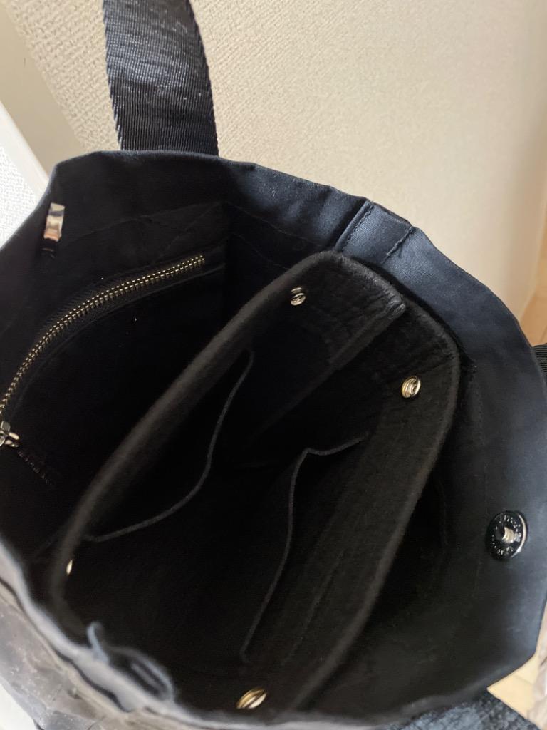 バッグインバッグ黒 収納 整頓 旅行 ブラック 大容量 すっきり 鞄 片付け
