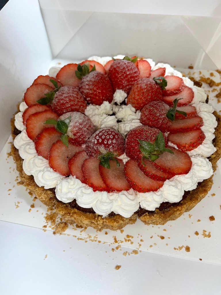 ケーキボックス ケーキ型 フラット 18cm用 プレーン 日本製 （ お菓子