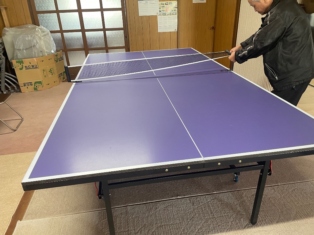 BTM 卓球台 国際規格サイズ セパレート式 専用ネット付 BTM 卓球台 国際規格サイズ セパレート式 専用ネット付