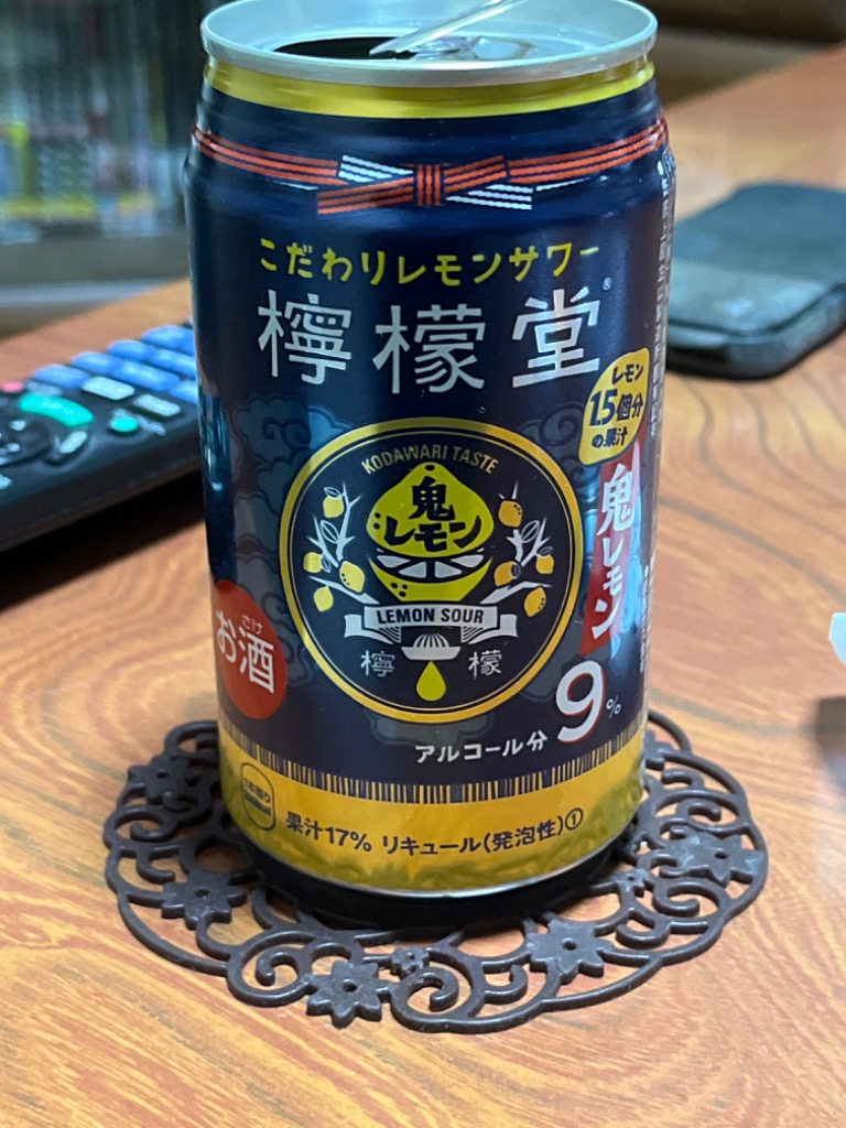 Coca Cola 檸檬堂 鬼レモン 350ml缶 1ケース（24本） サワー、缶 