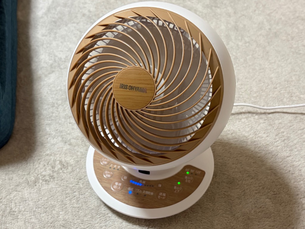 IRIS OHYAMA サーキュレーターアイ DC JET 15cm KCF-SDCC152T-W