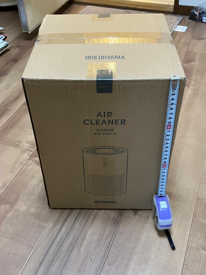 IRIS OHYAMA 空気清浄機 10畳 AAP-S20B-W ホワイト 空気清浄機
