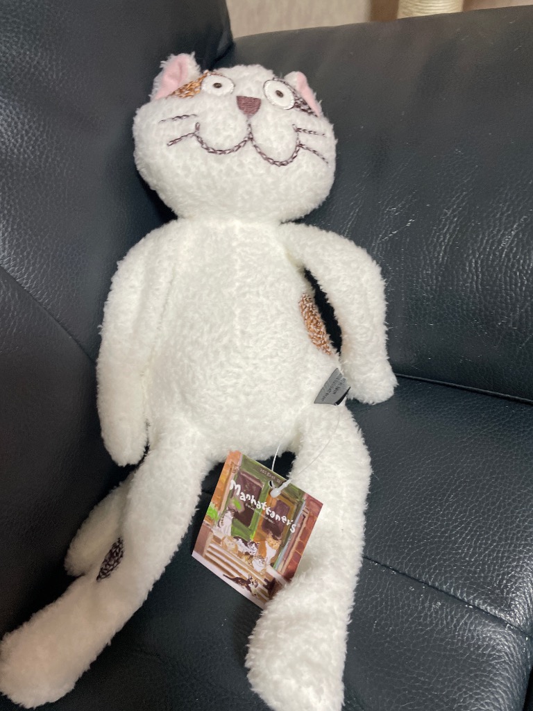 マンハッタナーズ くたくた猫 ぬいぐるみ 猫 レディース