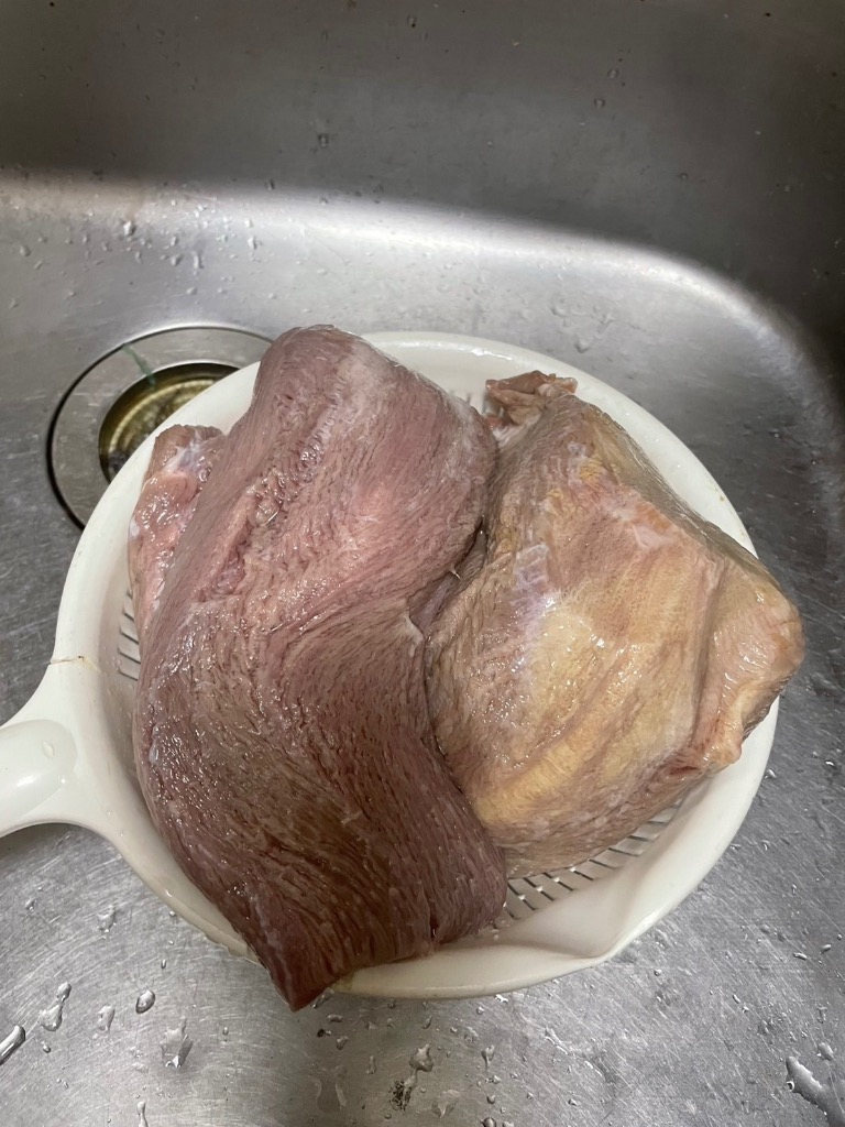 牛タン ブロック 約3kg タン元規格 ムキタン 厚切り 業務用 焼肉