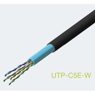 関西通信電線 屋外用LANケーブル Cat5e 100m巻 UTP-C5E-W 0.5×4P 黒色 : 1016-20000 : IS-LINK -  通販 - Yahoo!ショッピング