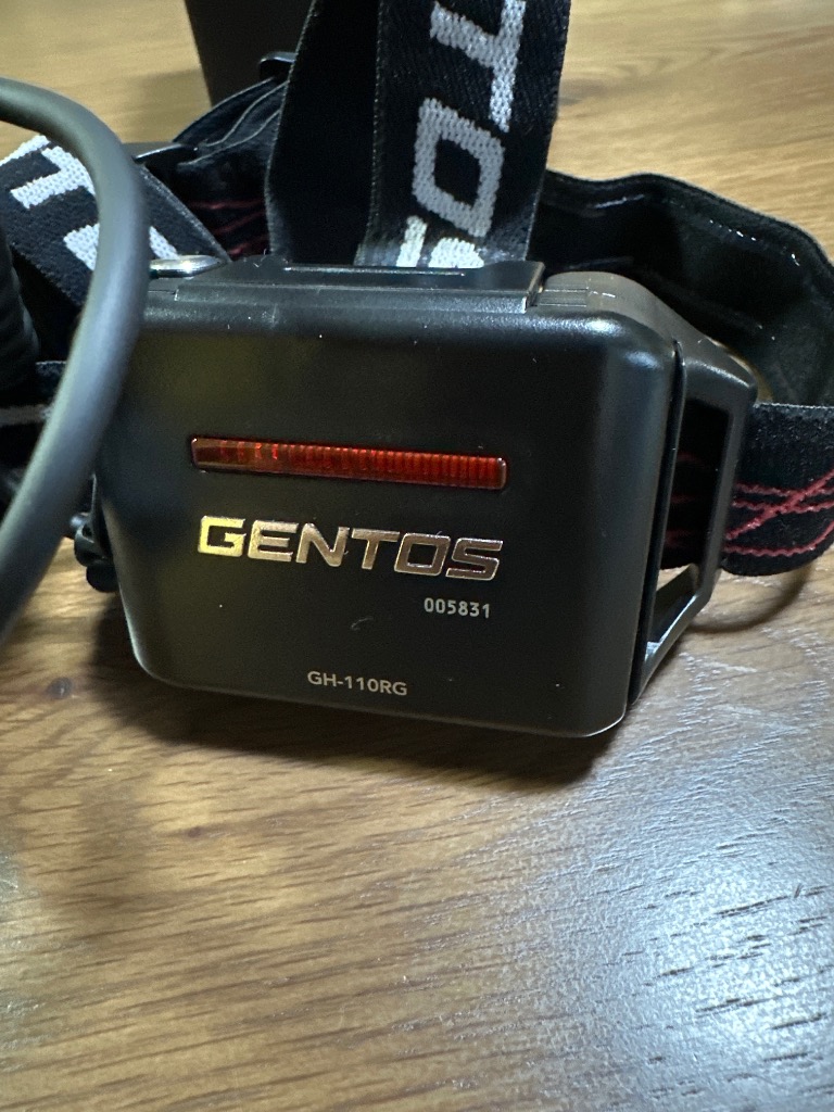 GENTOS - 〈新品未使用〉GENTOS GH-110RG ヘッドライト GH-110RG - GENTOS