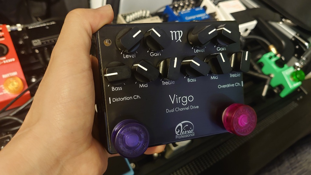 ■VIVIE  VIRGO ディストーション Vivie (ヴィヴィ) オーバードライブディストーション Virgo