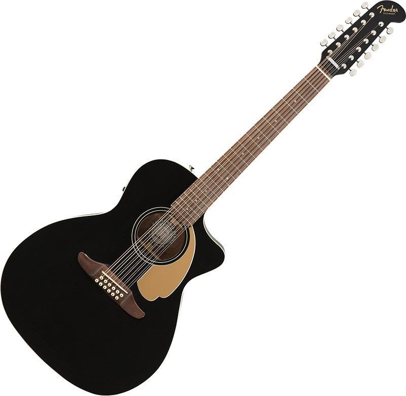 在庫あり) FENDER Acoustic / Villager 12-String JTB(Black) V3 (12弦