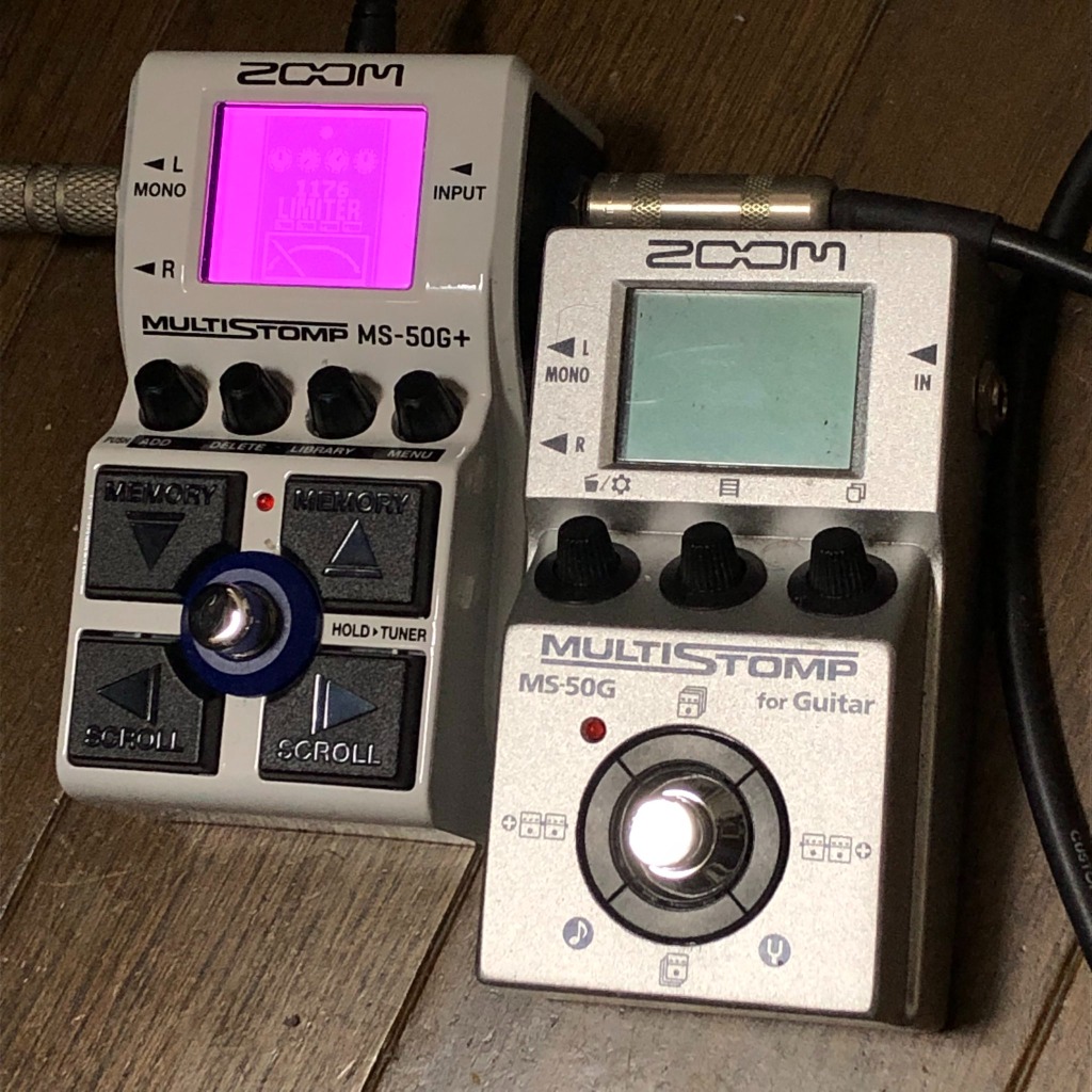 ZOOM / MS-50G+ MultiStomp Guitar Pedal マルチエフェクター ズーム 