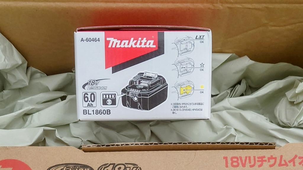 マキタ マキタ リチウムイオンバッテリ 18V 6.0Ah BL1860B 残量