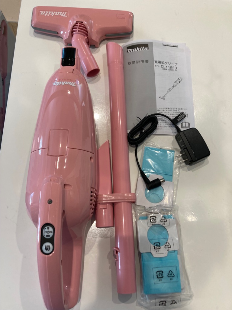 マキタ充電式クリーナCL115FDWPスティッククリーナー ピンク 掃除機 楽天市場】[マキタ 正規店 1年保証] 掃除機 充電式 クリーナー