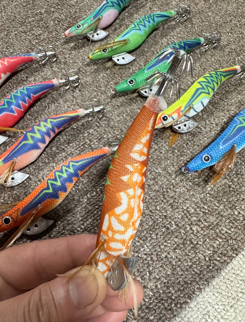 エギ　エギング　いろいろ 37個入り Amazon | 【TACKLAND】 エギ 本当によく使う厳選カラー 10本