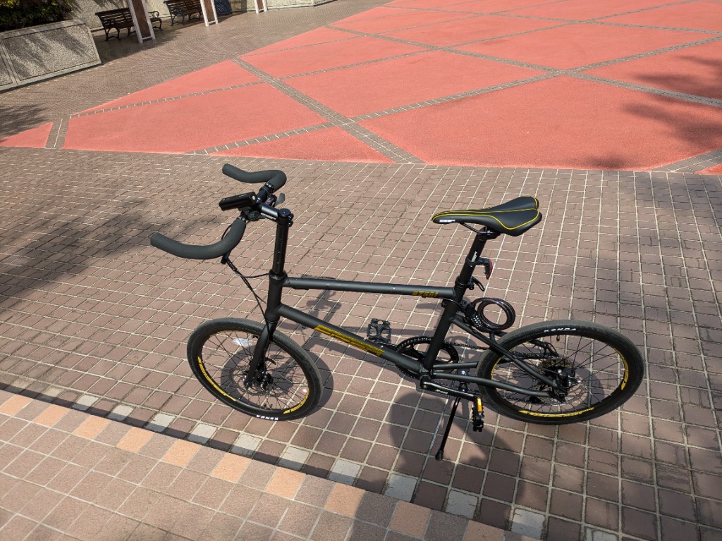 ブルホーンミニベロ EIZER BZ501 8段変速 小径車 20インチ