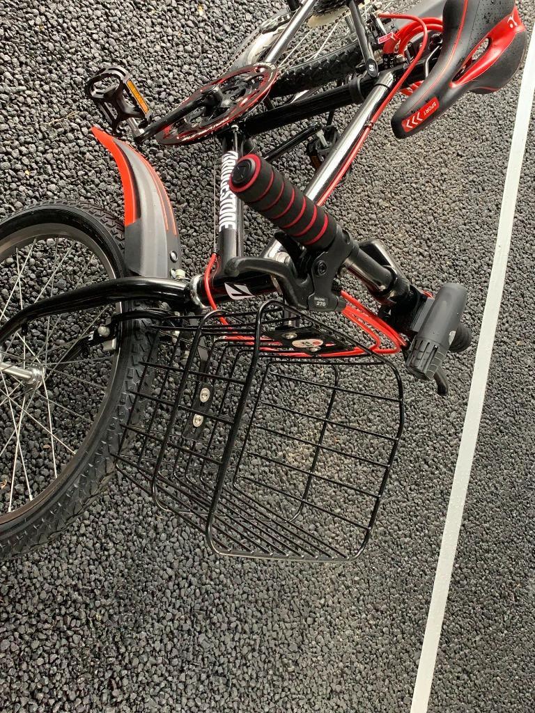 子供自転車用スチール 前かご フロントバスケット 取り付けネジセット付き プレゼント 可愛い 子供 Ravi14/16/20/22 対応  :ZX-IS-BASK-BIG:自転車の一勝堂 - 通販 - Yahoo!ショッピング