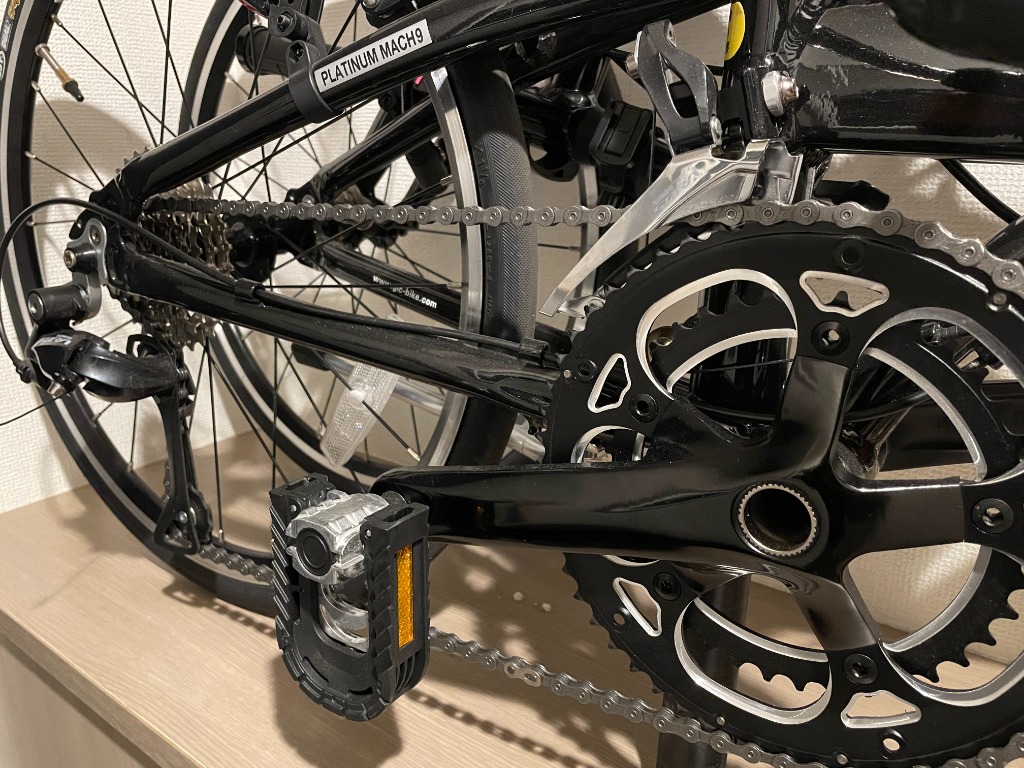 ペダル 折り畳み 軽量 コンパクト 左右セット アルミ 自転車 