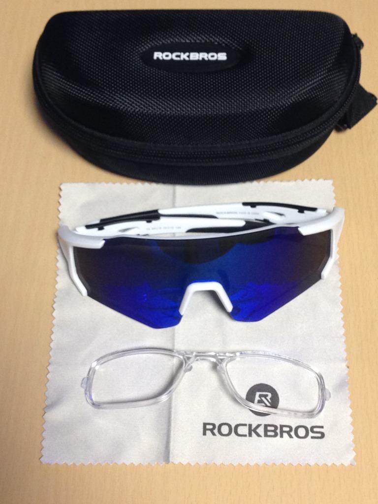 ROCKBROS 超軽量サングラス スポーツ サイクリング フルフレーム