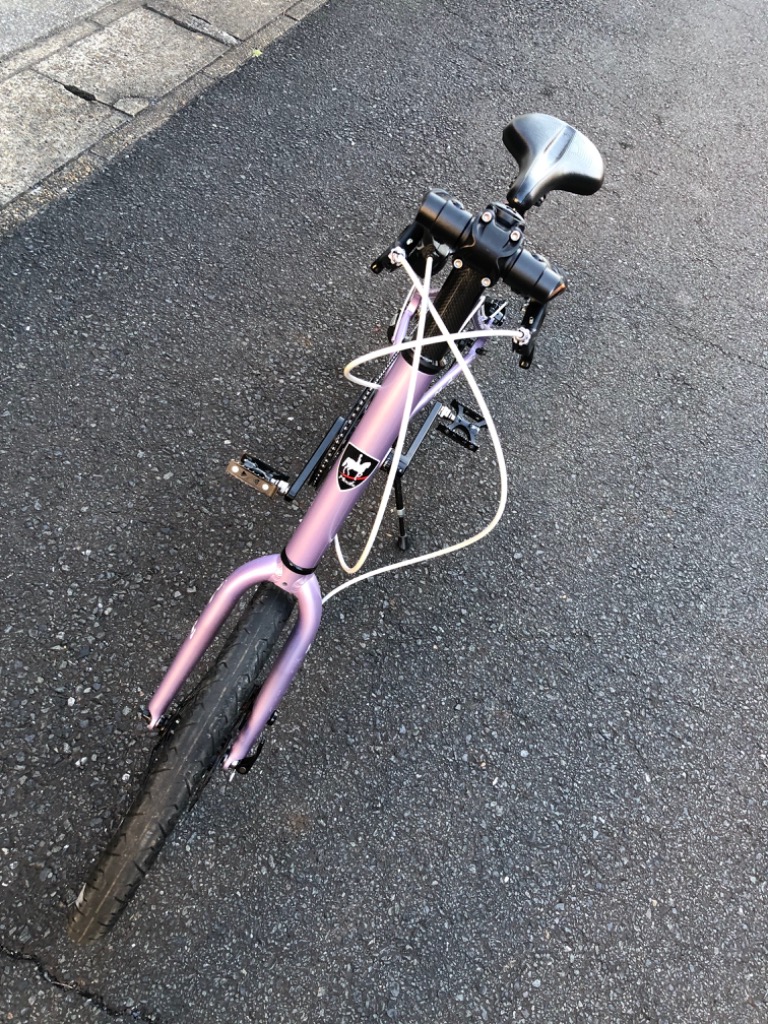 自転車 折りたたみ式ハンドルバー マウンテンバイク ロードバイク 